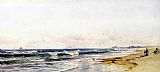 Alfred Thompson Bricher Famous Paintings - Far Rockaway Beach